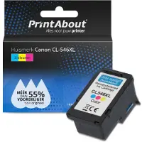 PrintAbout Cartouche compatible pour Canon CL-546XL - 3-couleurs - Grande capacité