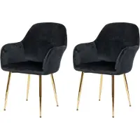 MCW Chaise de salle à manger -F18 (lot de 2)