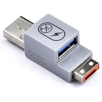 Smartkeeper Basic "USB-A Port" Smart Data Blocker orange