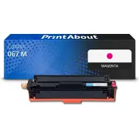 PrintAbout Toner compatible pour Canon 067 M - Magenta
