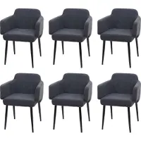 MCW Chaise de salle à manger -L13 (lot de 6)