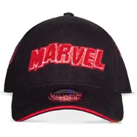 Marvel Casquette de - Patches - pour Unisexe - noir/rouge - Taille Standard