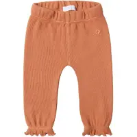 Noppies Leggings orange foncé / blanc
