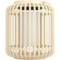 Eglo Lampe de table solaire Marliano rotin droit