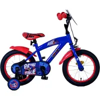 Volare Vélo enfant Sonic Prime pour garçons - 14 pouces en bleu et rouge