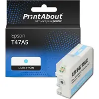 PrintAbout Cartouche compatible pour Epson T47A5 - Cyan clair