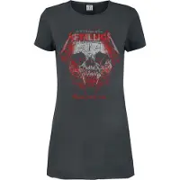Metallica Robe courte de - Amplified Collection - Wherever I May Roam - S - pour Femme - anthracite - Taille S