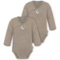 Normani Barboteuse / body beige / blanc