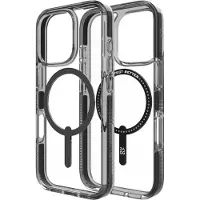 Zagg Coque Santa Cruz Snap avec MagSafe Apple iPhone 16 Pro - Clear / Black