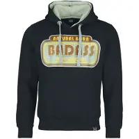 King Kerosin Sweat-shirt à capuche de - Badass Hoodie - S - 4XL - pour Homme - noir - Taille L