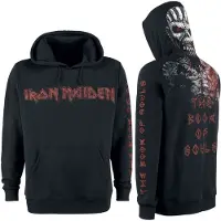 Iron Maiden Sweat-shirt à capuche de - The Book Of Souls Eddie - M - 3XL - pour Homme - noir - Taille M