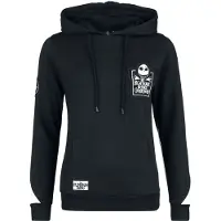 The Nightmare Before Christmas Sweat-shirt à capuche Disney de - Here Comes Jack - S - XXL - pour Femme - noir/blanc - Taille M