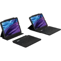 Zagg KB ProKey 2 iPad Air 11 M2 Bl Azert (103414649), Clavier pour tablette, Noir, Bleu