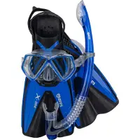 Mares Aquazone X One Pirate Snorkeling Set Bleu,Noir XS Enfants