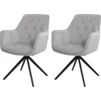 MCW Chaise de salle à manger -L80 (lot de 2)