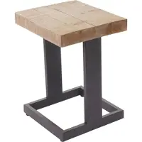 MCW Pouf -A15 Sapin massif