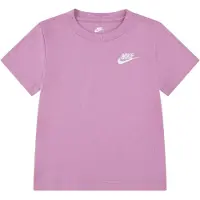 Nike pour fille. 36C545 T-shirt rose avec logo (4años= 96/104cm), Casuel, Sport, Coton, Multisport, Manche courte, mode enfantine