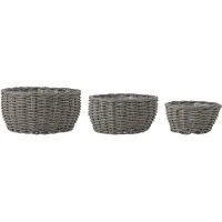 Bloomingville Pot De Fleurs Fioria | Gris | Polyrattan | 82056823