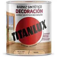 Titan M12100034 Synthetic Varnish Matte Decoration 750ml Clair
