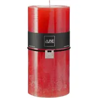 J-Line Bougie cylindrique rouge xxl-150h