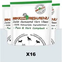 Farm food Fresh Menu aux tripes et au coeur pâtée pour chien (sachet 125 g)