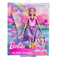 Barbie Doll With 10 Different Looks Rose Enfants