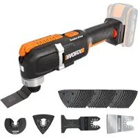WORX Outil oscillant multifonctions - - WX696.9 - 20V - Changement de lame facile - Vitesse variable