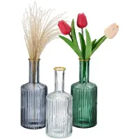 Relaxdays 3x vases (3x, 0.45 l)