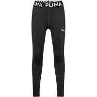 Puma Pantalon de sport 'Strong' noir / blanc