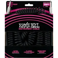 Ernie Ball Cables Instrument Torsades Jack/jack 9M Noir