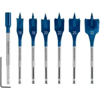 Bosch Blister 7 mèches plates SelfCut Speed 16 - 32 mm - EXPERT - 2608900334