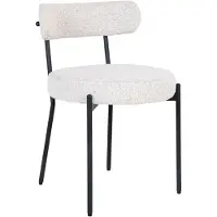 House Nordic Badalona chaise de salle à manger blanc.