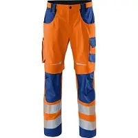Kuebler unisex Warnschutzhose REFLECTIQ orange Groesse 46