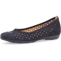 Gabor Ballerines 84.169 - Chaussures basses pour femmes - Mules bleues Loisirs NOUVEAU