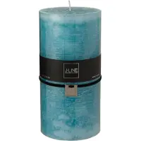J-Line Bougie cylindrique azur xxl -150h
