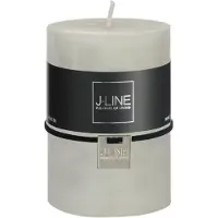 J-Line Bougie cylind vert poudre m 39h