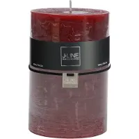 J-Line Bougie cylindre cerise xl -95h