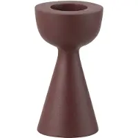 J-Line Chandelier cone aluminium bordeaux small
