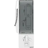 Legrand Carte-clé Pour carte d'hôtel 089806