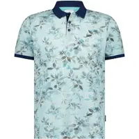 State of Art Poloshirt Piqué Impression Clair Bleu clair Bleu taille M