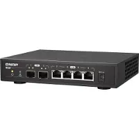Qnap Commutateur réseau QSW-2104-2S non administrable Ethernet 2,5G Noir