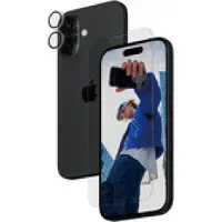 PanzerGlass Offre groupée Verre + PicturePerfect (Apple iPhone 16), Téléphone portable : film de protection, Transparent