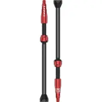 Lezyne Cnc Tubeless Presta Valves Noir 80 mm