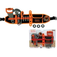 Black & Decker Jouets - Ceinture à outils - 11 Parties - - UneTaille - Outil