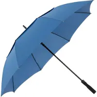 Doppler Parapluie 'Fiber Golf' beige clair / bleu ciel