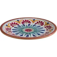 Aps Assiette "ARABESQUE, Assiettes, Bleu, Multicolore