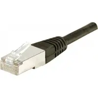 Exertis Connect Cordon RJ45 patch SSTP CAT 6 Noir - 0,50 m