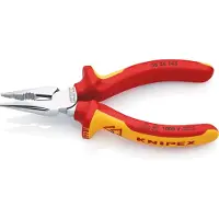 Knipex Needle-nose Combination Pliers Rouge