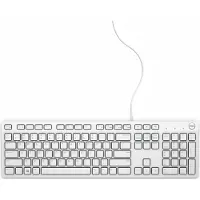 Dell KB216 - Clavier - USB - QWERTZ - Allemand - blanc - pour Latitude 34XX 5310 2-in-1 7210 2-in-1 7310; OptiPlex 30XX 5080 7071; Precision 3640