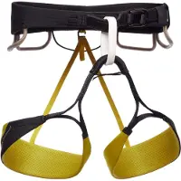 Black Diamond - Baudrier d'escalade et d'alpinisme - Zone Harness M Sulphur pour Homme - Taille S - Jaune
